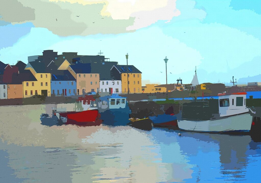 22-paintings fo claddagh galway
